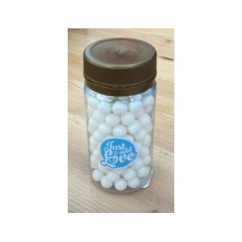 Pérolas brancas 8mm 65g