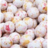 Esfera salpicos rosa e ouro 100g
