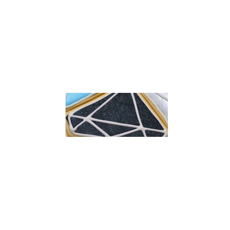 Glacê diamante - preto 70gr