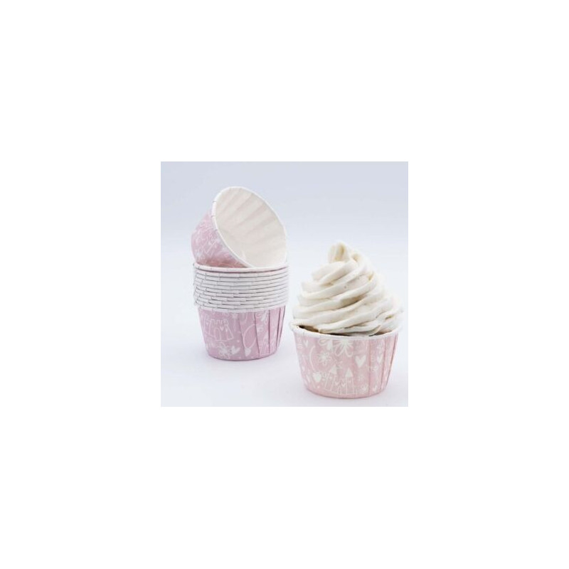 Cápsulas cupcake Princesas 24 unidades