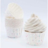 Cápsulas cupcake estrelinhas pastel unidades