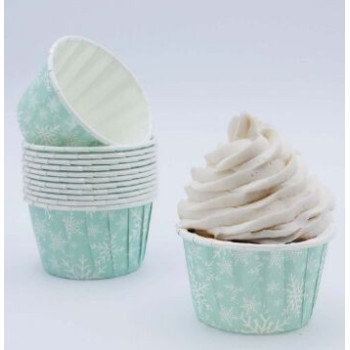 Cápsulas cupcakes Flocos 24 unidades