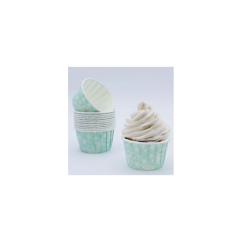 Cápsulas cupcakes Flocos 24 unidades