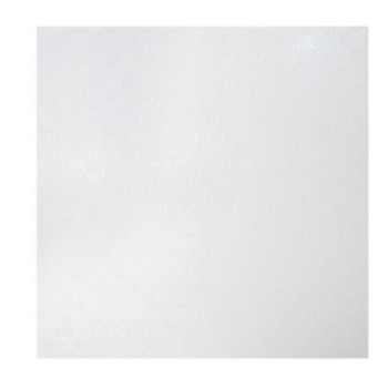 Base alta quadrada branco 35x35x1cm