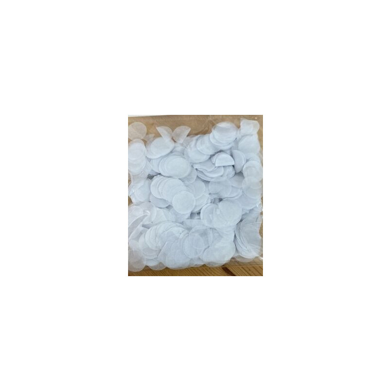 Confettis para balões branco