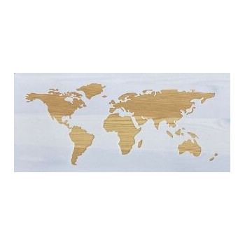 Stencil Mapa mundo
