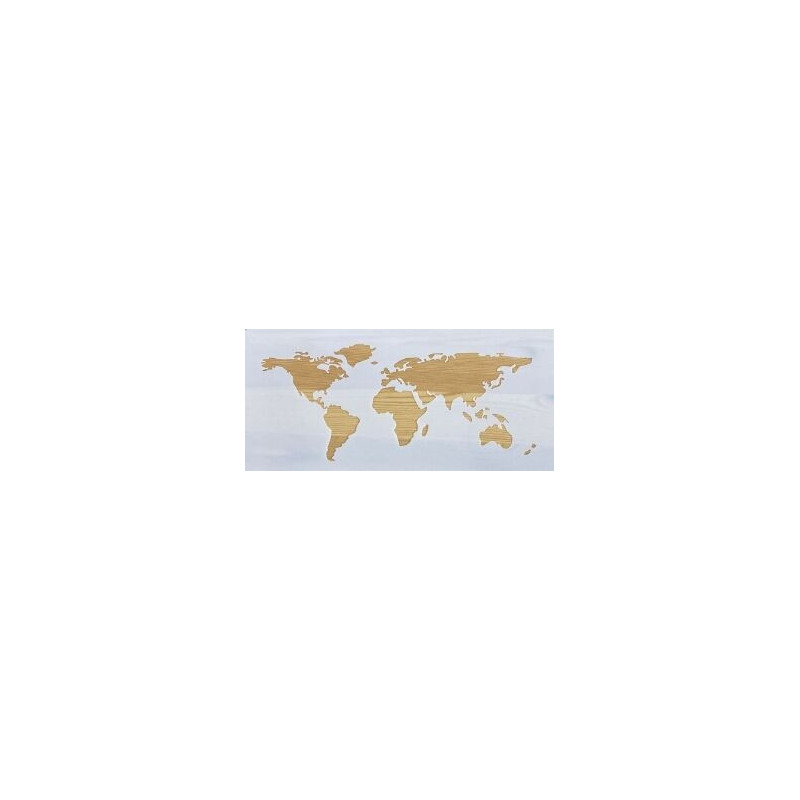 Stencil Mapa mundo
