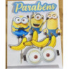 Topo de bolo Minions