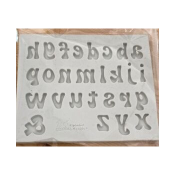 Molde silicone letras minúsculas