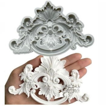Molde silicone arabescos