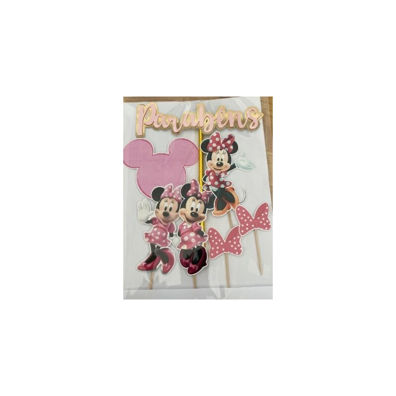 Topo de bolo Minnie