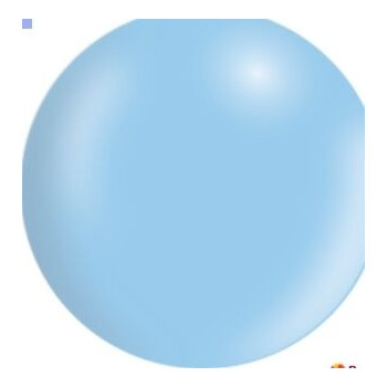 Balão de latex Balloonia 36" Azul