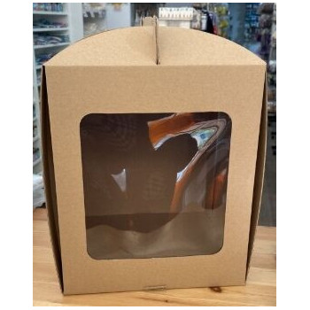 Caixa de pega com janela 26x26x31cm