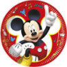 8 Pratos 23cm Mickey Pals At Play