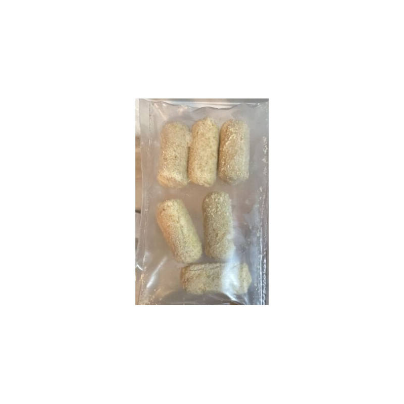 6 croquetes de carne médios