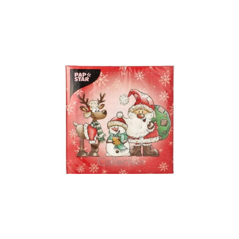 20 guardanapos Natal 33x33cm