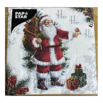 20 guardanapos Natal 33x33cm