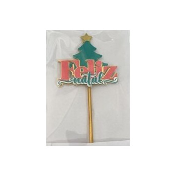 Topo de Bolo Natal