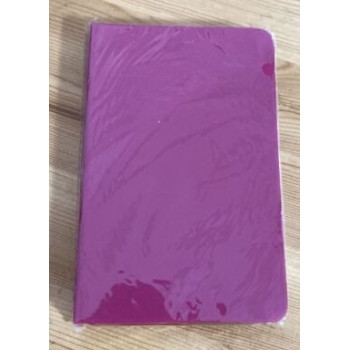Caderno rosa 9x14,5cm