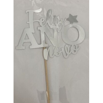 Topo de Bolo Ano Novo