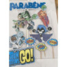 Topo de Bolo Teen Titans