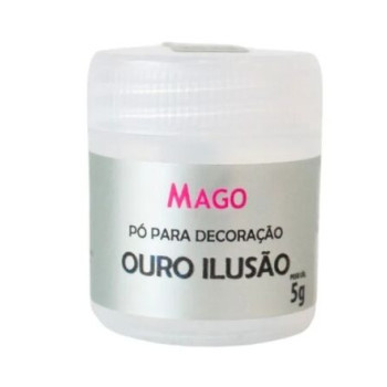 Corante em pó Mago 5g Ouro Ilusão