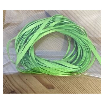 Fita de centim fina verde alface 5m