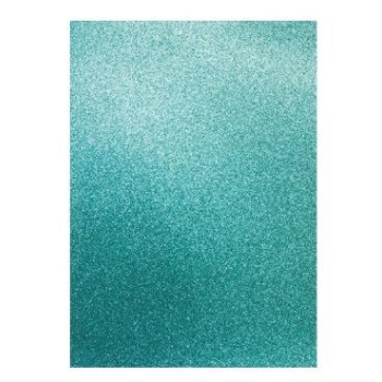 Glitter Paper Emerald Green 210.297mm autoadesivo 230gm2
