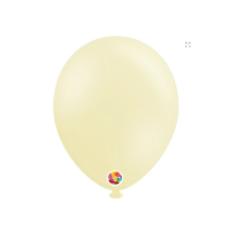 5 balões de Balloonia 18" Amarelo Matte