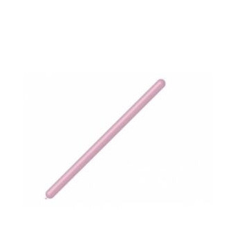 10 balões de modelar Balloonia 5cm Baby Pink
