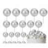 Bolas decorativas prata 20pças
