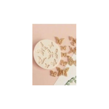 Molde silicone borboletas