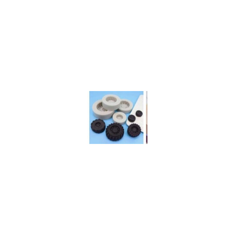 Moldes silicone rodas