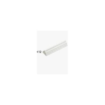 12 tubos para estacar bolos 30 cm