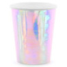 6 copos iridescentes 220ml
