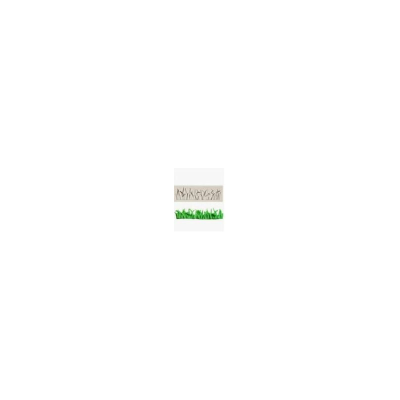 Molde silicone relva