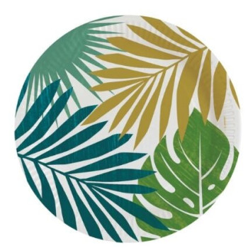 8 pratos 23cm Key West