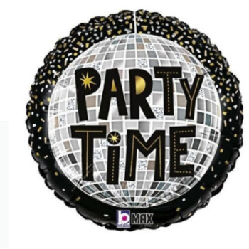 Balão foil 18" - 46cm Party Time