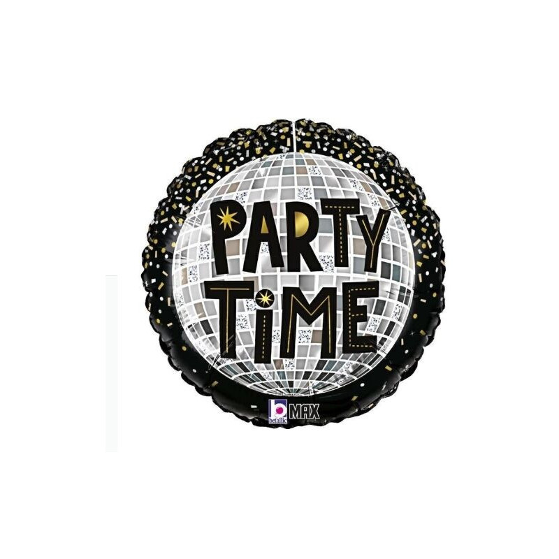 Balão foil 18" - 46cm Party Time