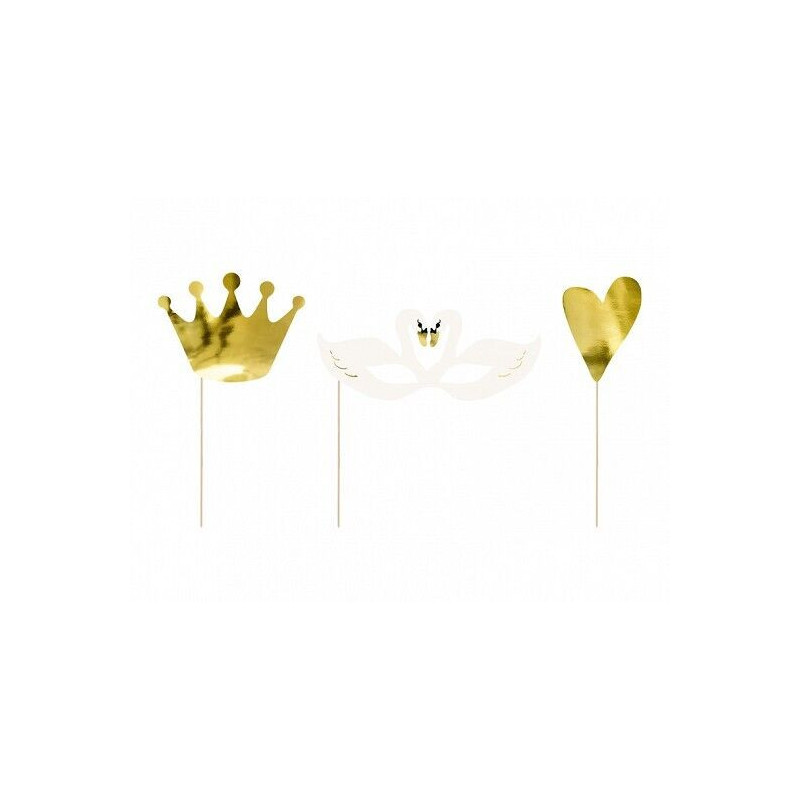 Photo Props Cisnes (3 peças)
