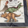 16 guardanapos 33x33cm Dinossauros