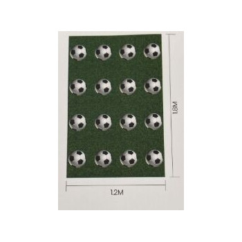 Toalha de mesa 120x180cm Futebol