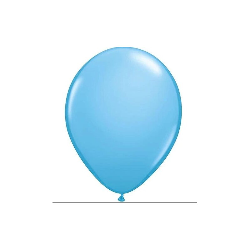 5 bqalões latex Qualatex 16" Pale Blue