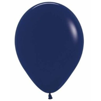 5 balões de latex Sempertex 12" Azul Naval