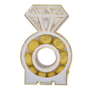 Estrutura para balões Anel de Noivado