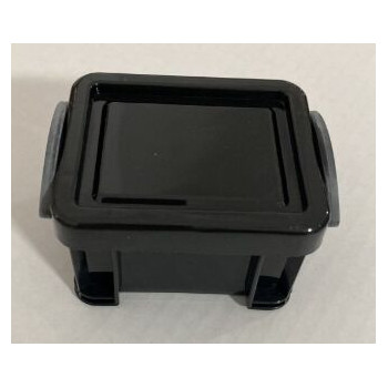 Caixa baú 6x8cm preto