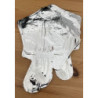 Conjunto 6 mini estrelas foil prata