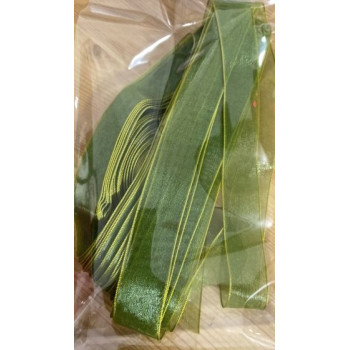Fita organza verde 15m