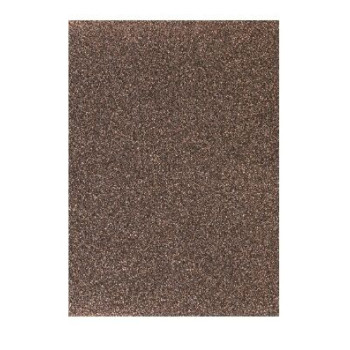 Glitter Paper Brown 210.297mm autoadesivo 230gm2