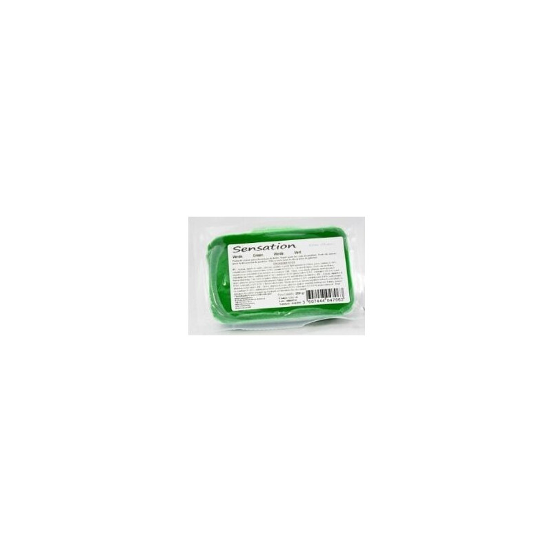 Pasta de Açucar Sensation verde 250g